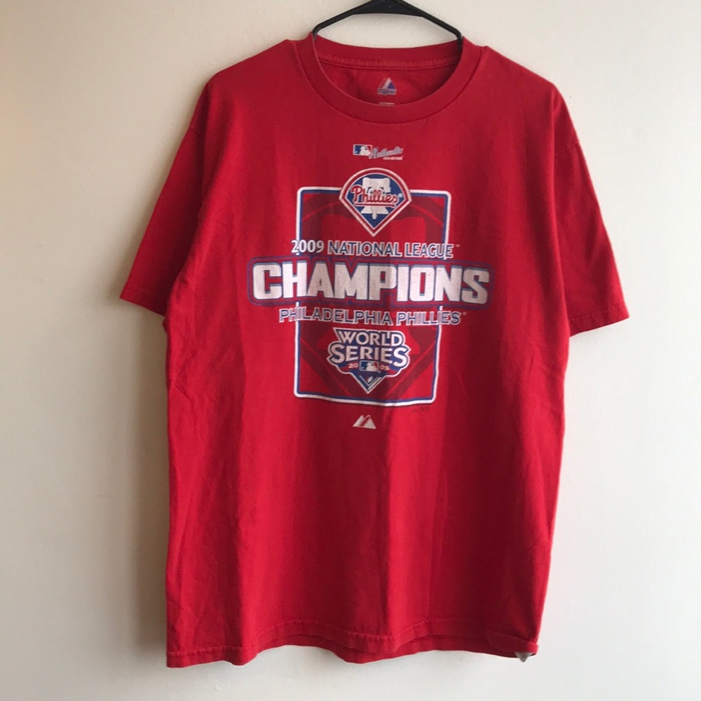 Majestic Brand Phillies MLB Champions T-Shirt